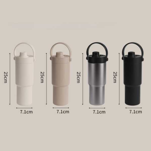 Ly giữ nhiệt khắc tên MITA Simple 735ml inox 316 lõi tráng sứ cao cấp - Image 5