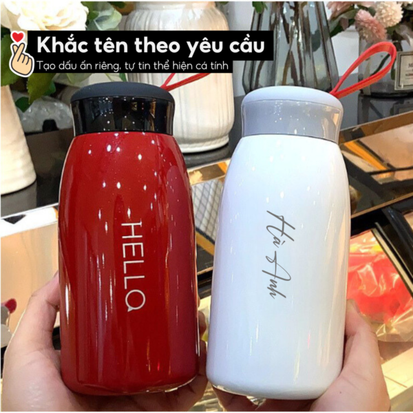 Bình giữ nhiệt MITA HELLO 520ml bằng inox 304, giữ nhiệt 6-12h | Khắc tên theo yêu cầu - Image 5