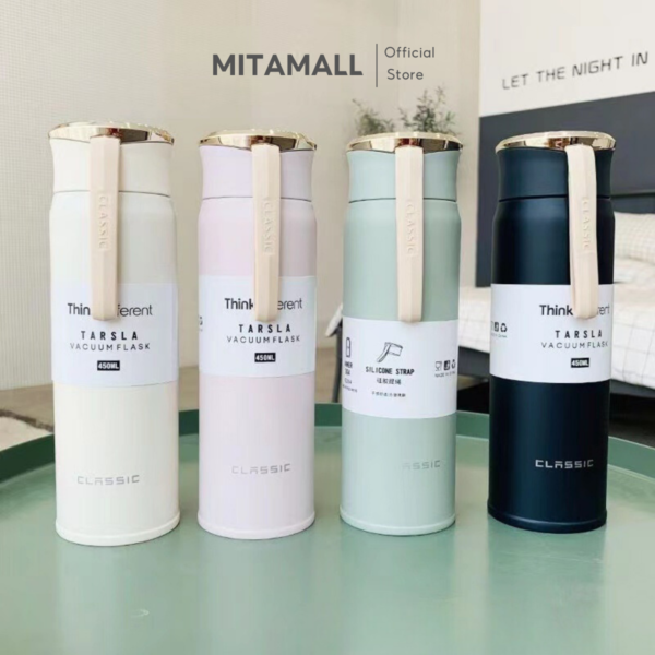 Bình nước giữ nhiệt Think Different 450ML giữ nhiệt từ 8-12h, khắc tên theo yêu cầu - Image 6
