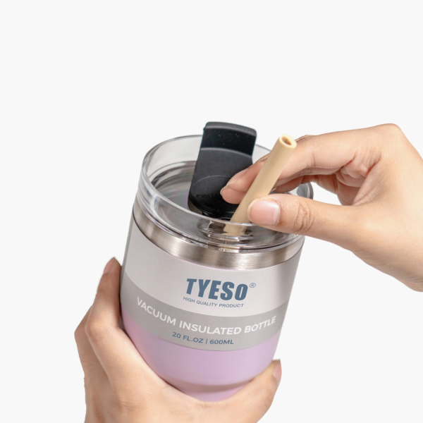 Ly giữ nhiệt khắc tên TYESO Lightly, Inox 304, giữ nóng lạnh từ 8-12H | TS-8727C - Image 3