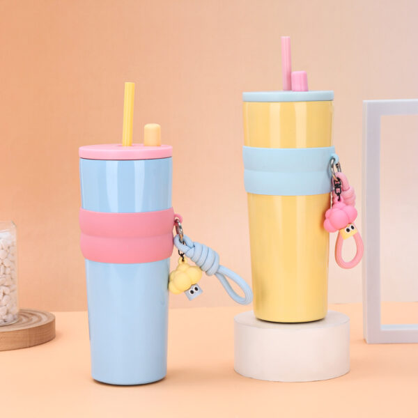 Ly giữ nhiệt khắc tên MITA Fun 750ml, inox 316, giữ nhiệt 8-12H, có ống hút và dây cầm tiện lợi - Image 7