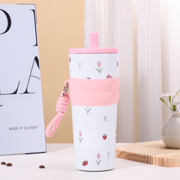 Ly giữ nhiệt MITA Candy 710ml, inox 316, giữ nhiệt 8-12H, có ống hút và dây cầm tiện lợi - Image 6