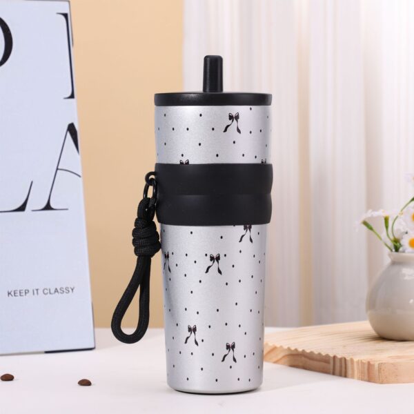 Ly giữ nhiệt MITA Candy 710ml, inox 316, giữ nhiệt 8-12H, có ống hút và dây cầm tiện lợi - Image 4